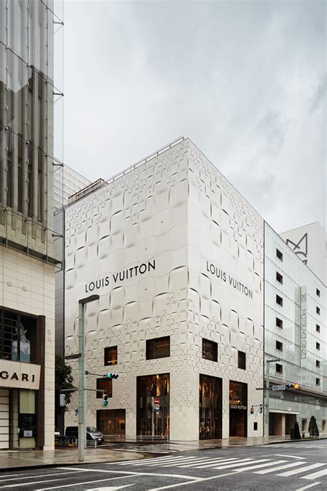 lv facade|architecture of louis vuitton.